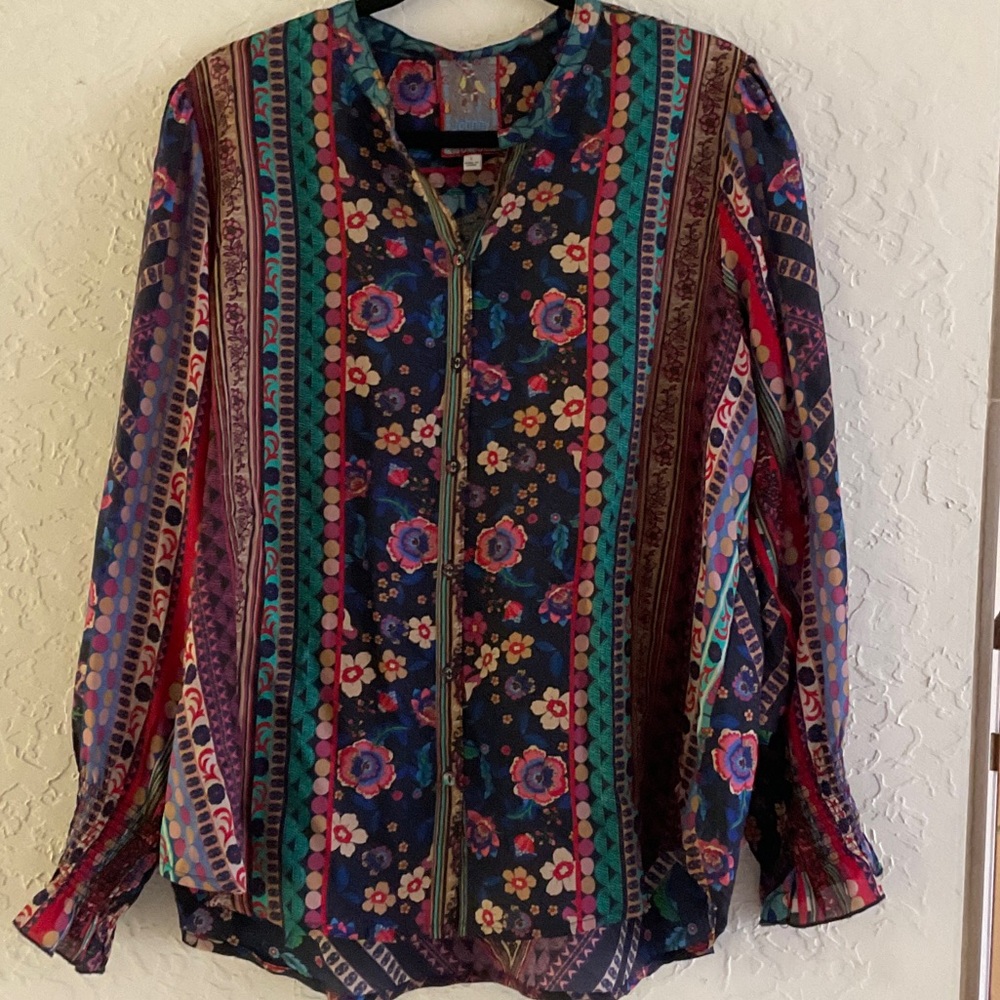 Johnny Was Blouse NWOT